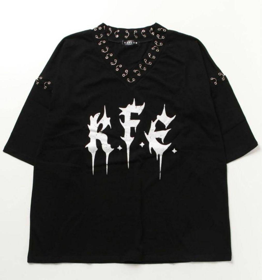 【2月中値下げ】REFLEM レフレム リングピアス付き Tシャツ
