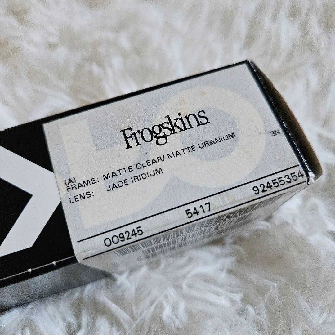 【美品】オークリー サングラス Frogskins OO9245-5354