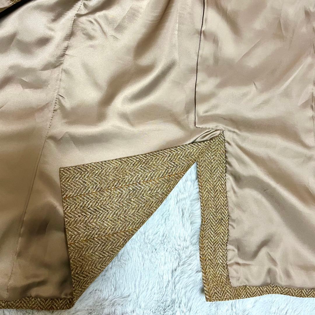 ★美品★ テーラードジャケット　ジャケット　英国老舗　ツイード　ヘリンボーン　M
