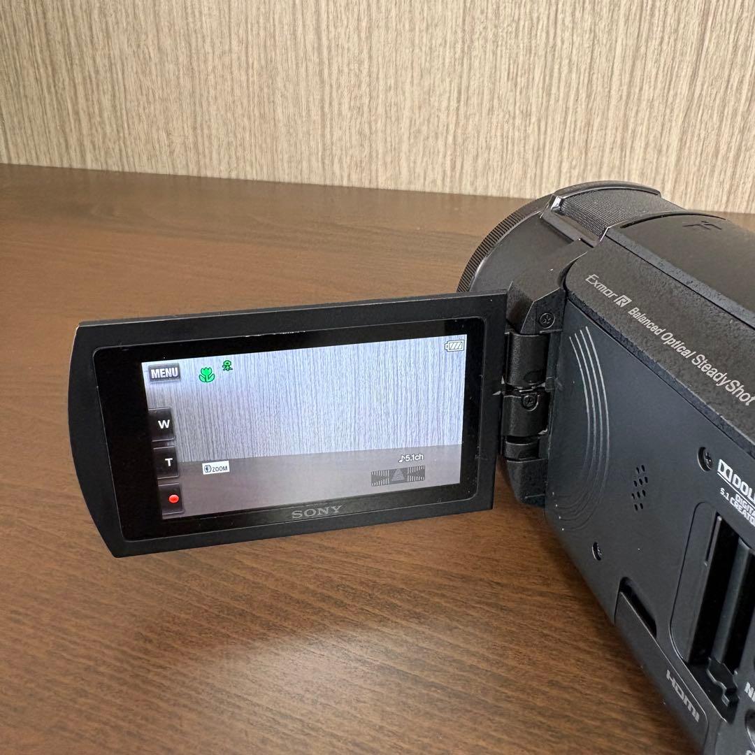 動作確認済み　SONY FDR-AX60 4K ハンディカムビデオカメラ　ソニー