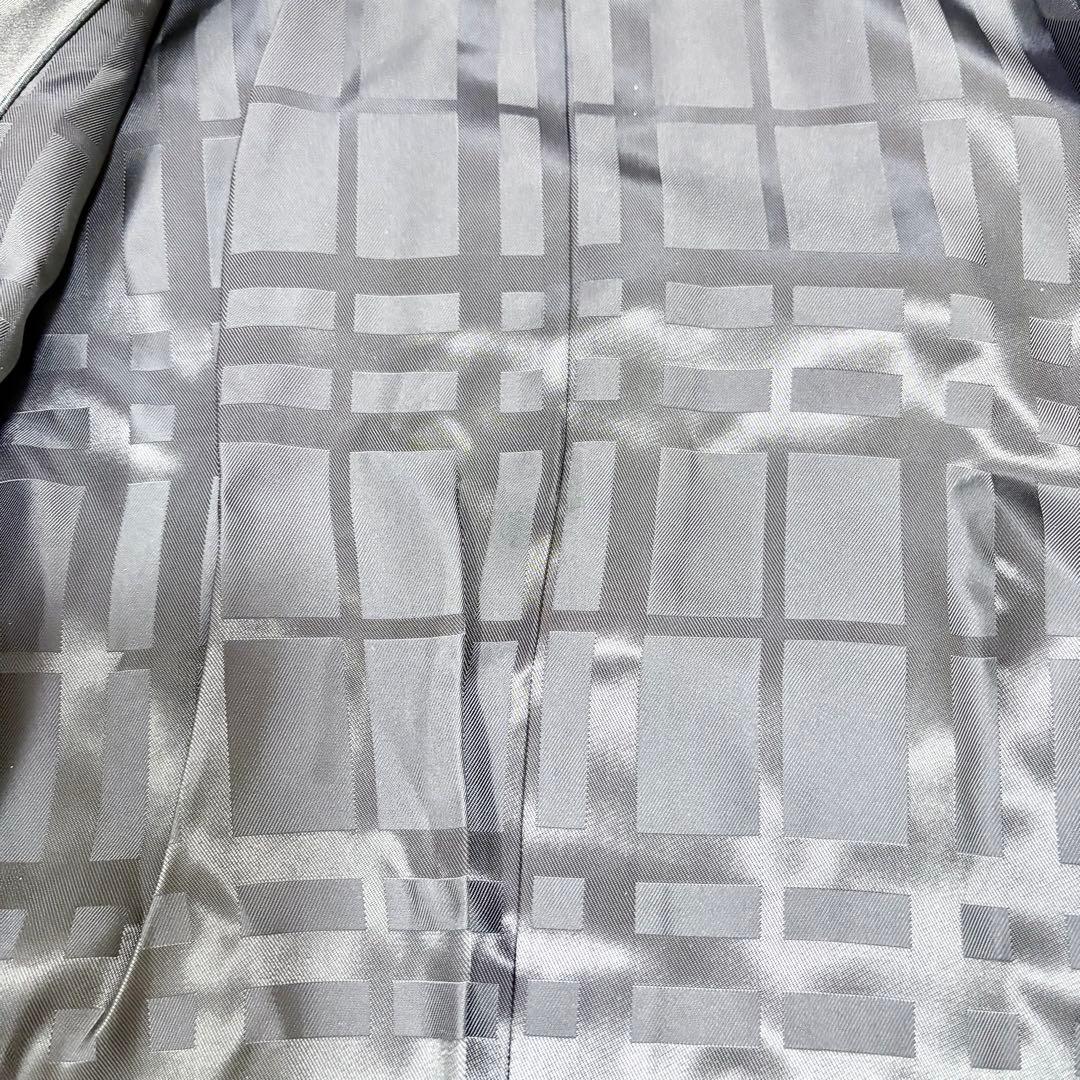 美品BURBERRY LONDONダブル トレンチコート ベルト グレー M相当