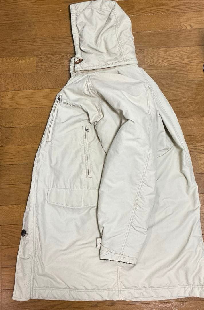 90s00s？ビンテージ モンベル ボアライナーモッズコート風ナイロン XL