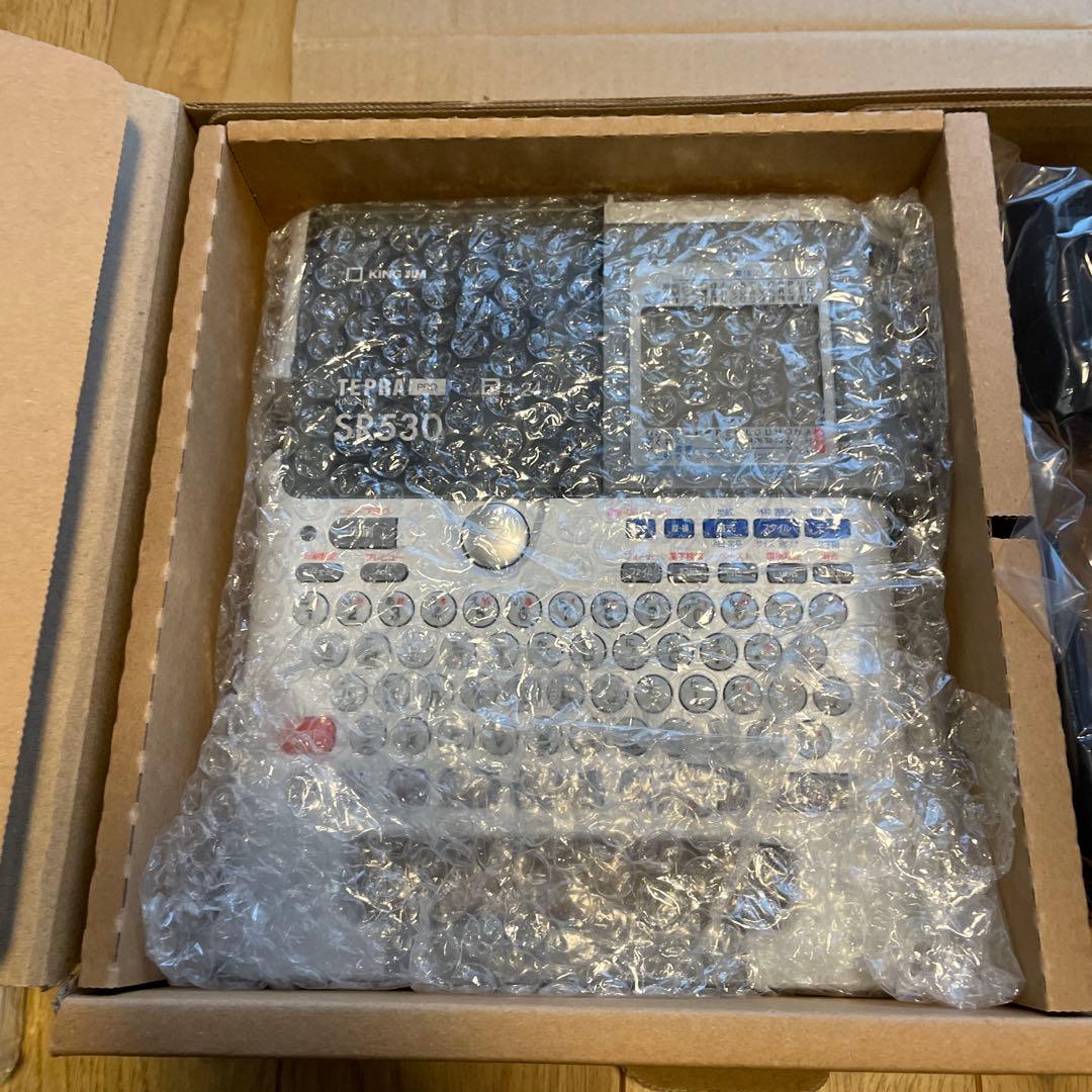 超美品　KING JIM SR530 カートリッジ4個付き