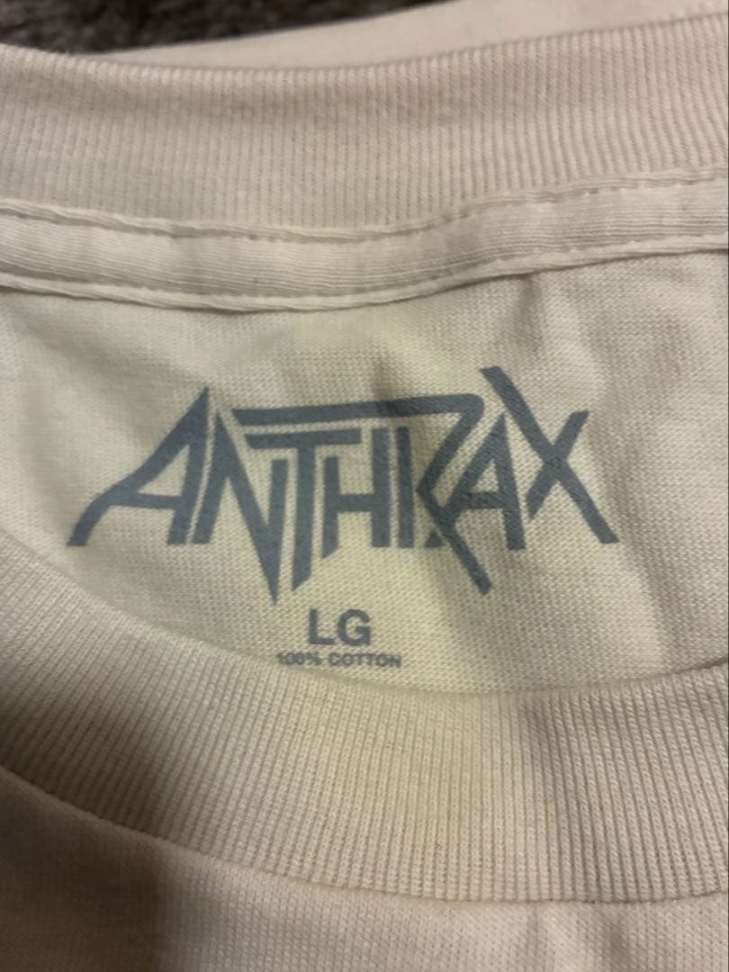 ピック付き ANTHRAX JAPANツアー2026 シャツ アンスラックス