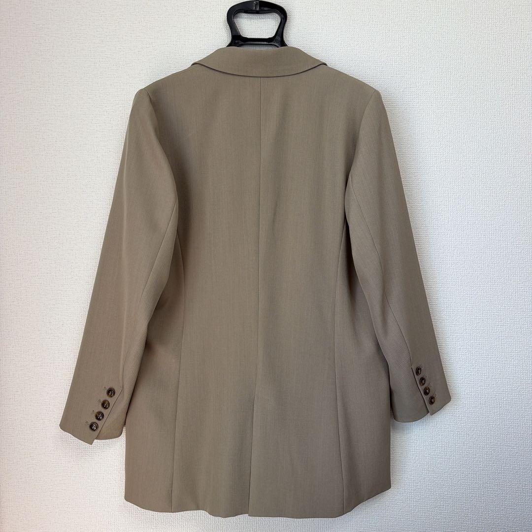 CAPRICIEUX LE’MAGE Wテーラージャケット　グレージュ　F