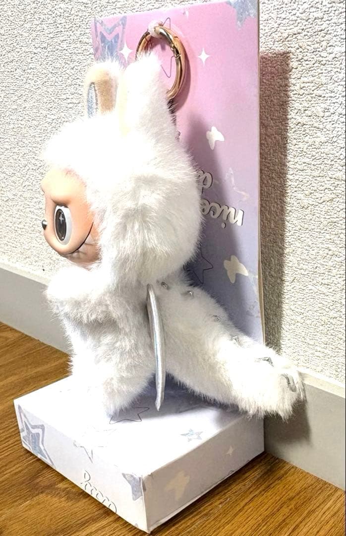 Zimomo ジモモホワイトAngel ふわふわぬいぐるみ