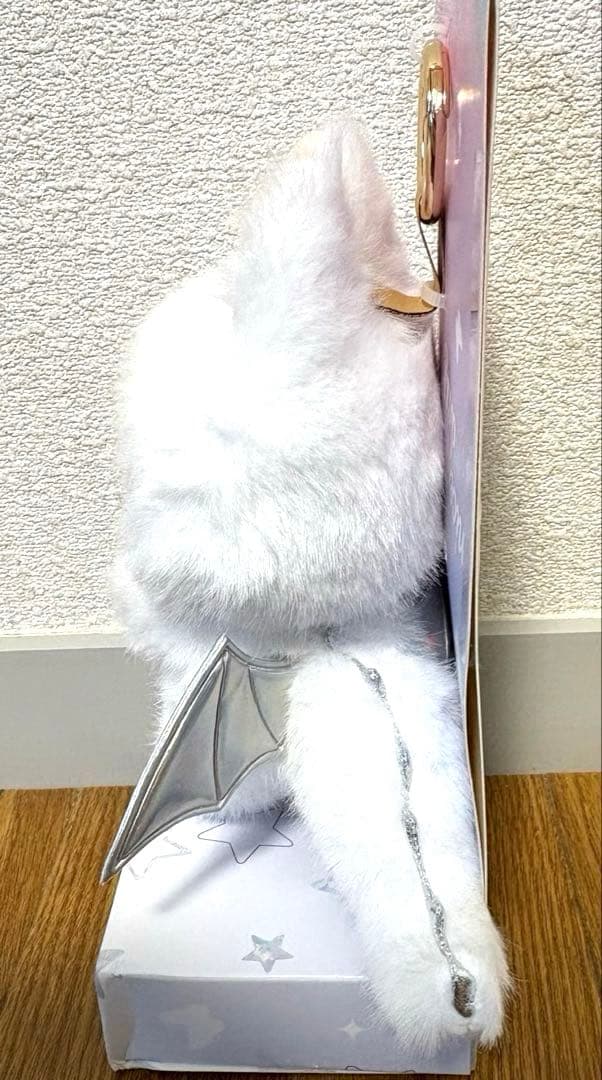 Zimomo ジモモホワイトAngel ふわふわぬいぐるみ