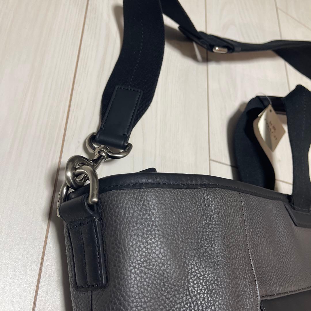値下げ中　COACH ボストンバッグ グレー・ブルー