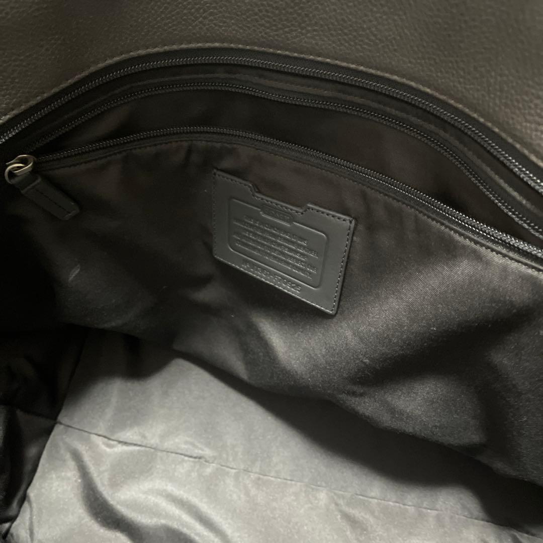 値下げ中　COACH ボストンバッグ グレー・ブルー