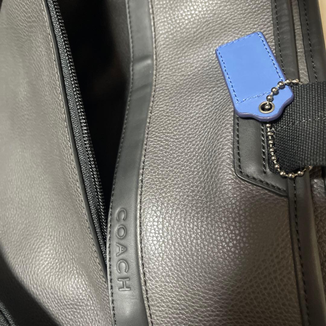 値下げ中　COACH ボストンバッグ グレー・ブルー