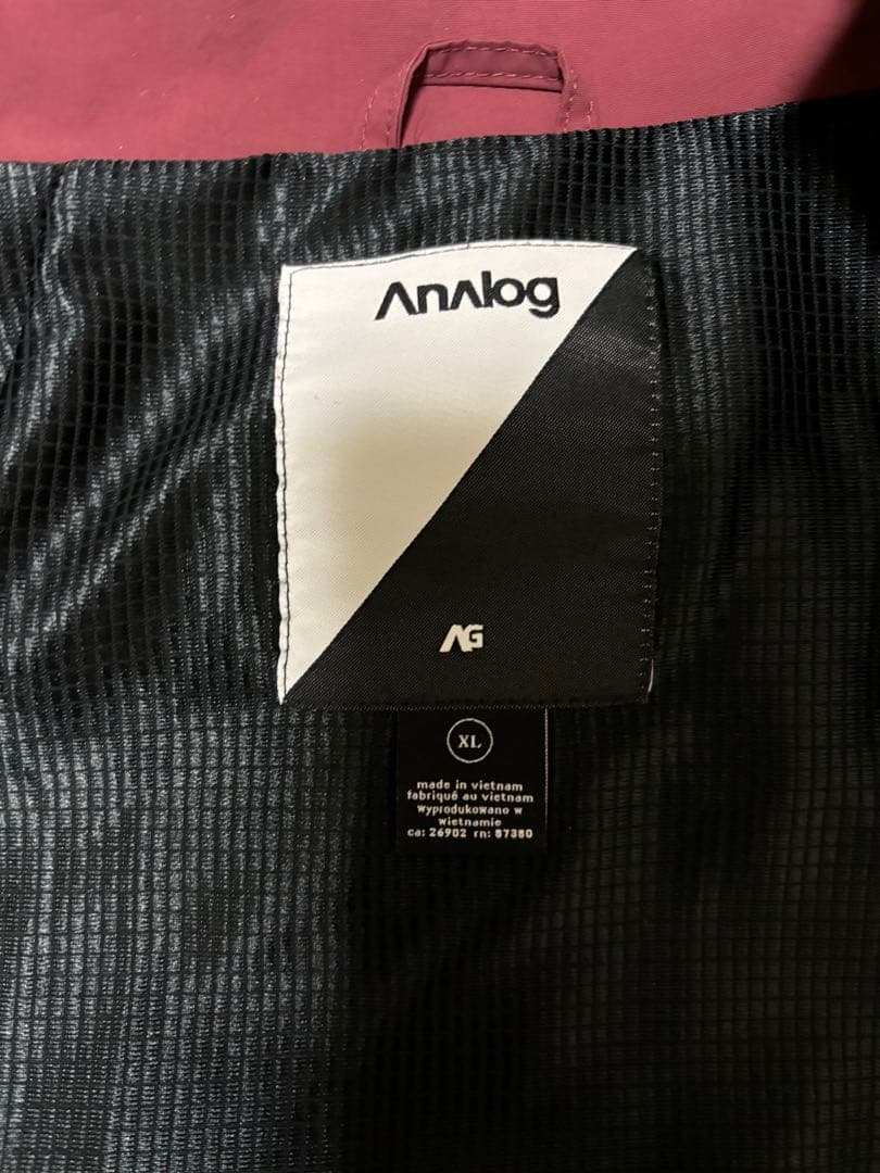 ANALOG スノーボードウェア　XLサイズ