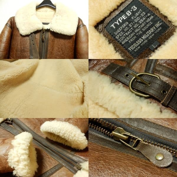 ※専用！B-3フライトムートンジャケットXLXXL2XL3XLオーバーシルエット