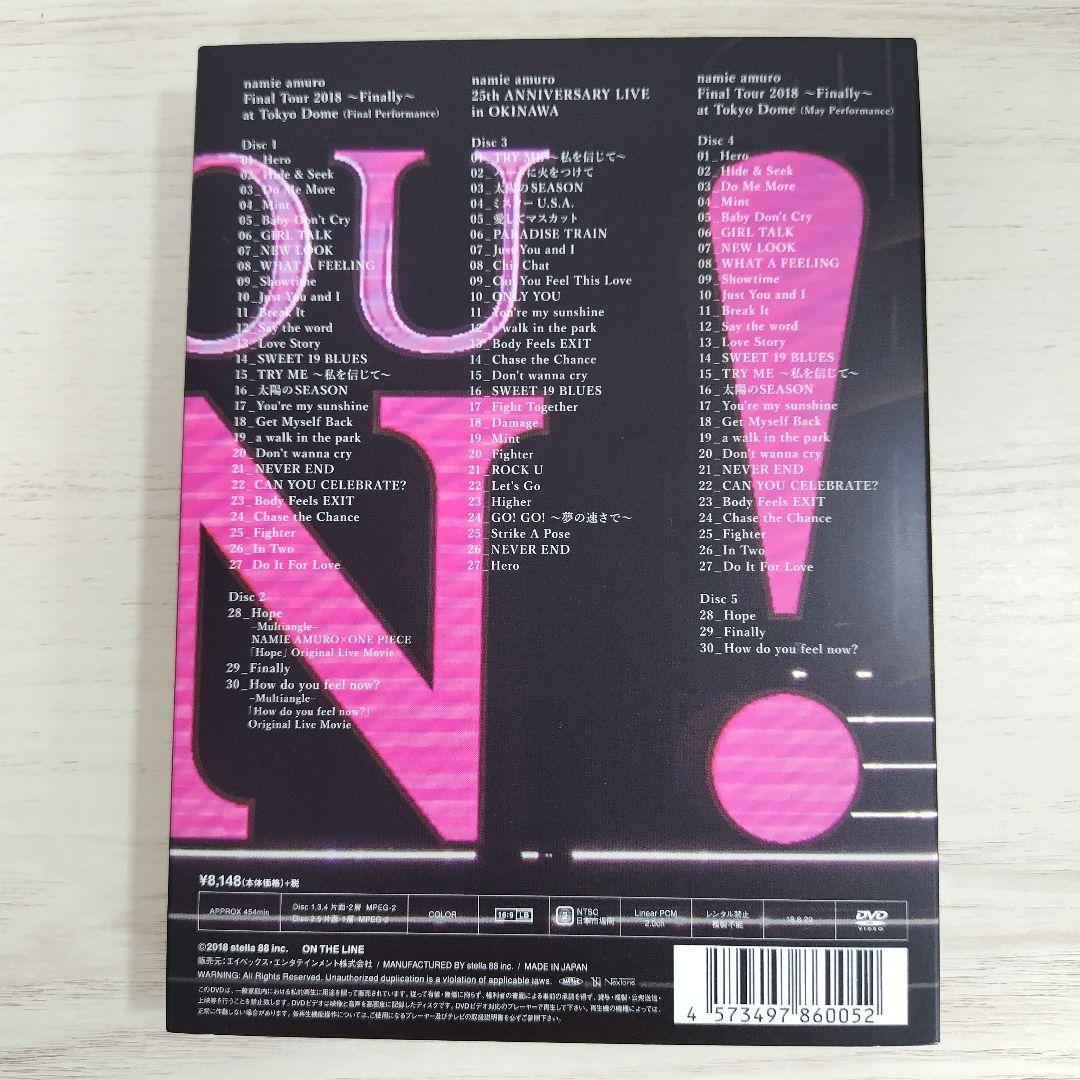 安室奈美恵 Final Tour 2018 Finally DVD ステッカー付