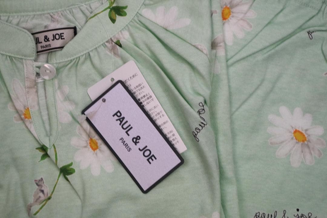 【新品】ポール＆ジョーPAUL&JOE　 春夏物水彩デイジー柄パジャマ（M）