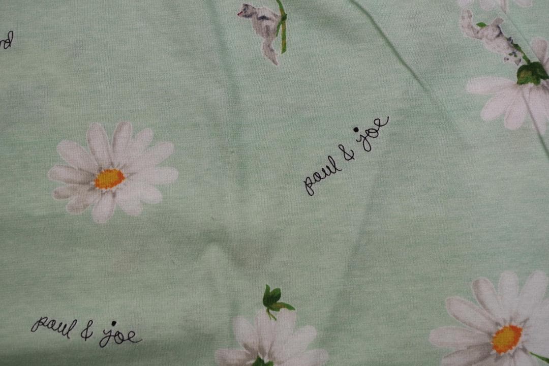 【新品】ポール＆ジョーPAUL&JOE　 春夏物水彩デイジー柄パジャマ（M）