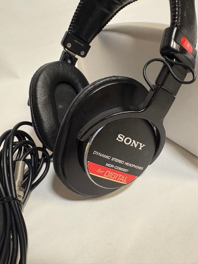 SONY MDR-CD900ST 有線ヘッドホン　ジャンク品