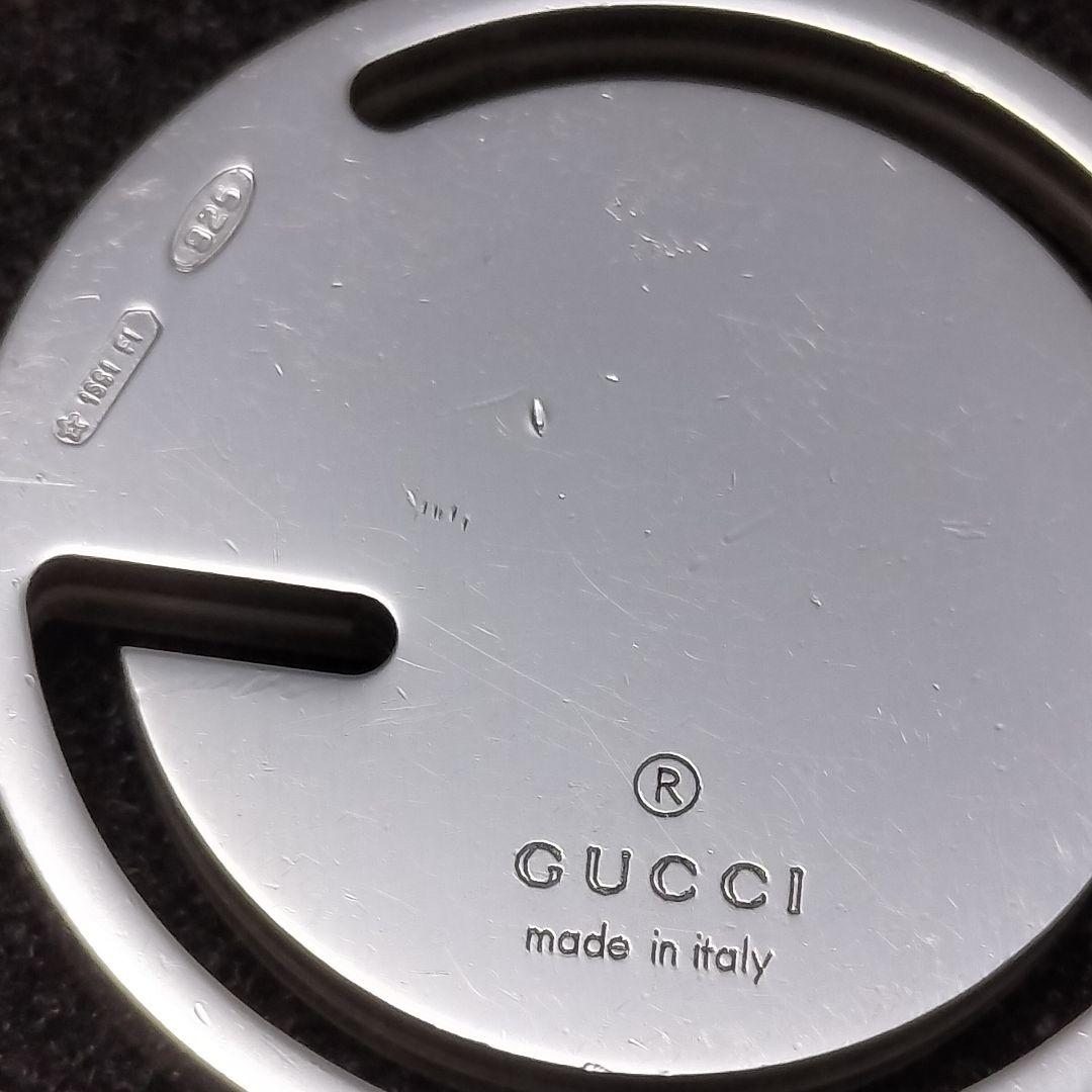 GUCCI ネックレス ラウンドG  トグル ロゴ 925 ボールチェーン