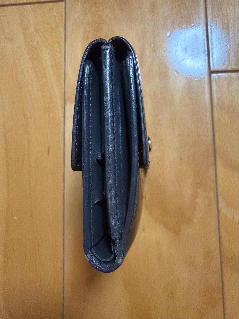 ルイヴィトン　モノグラムマットポルトモネビエカルトクレディ　ダブルホック折財布