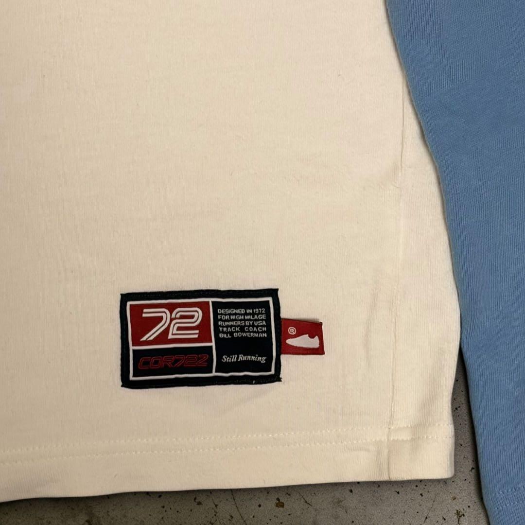 【NIKE】COR72 Vネック ロングスリーブTシャツ Y2K