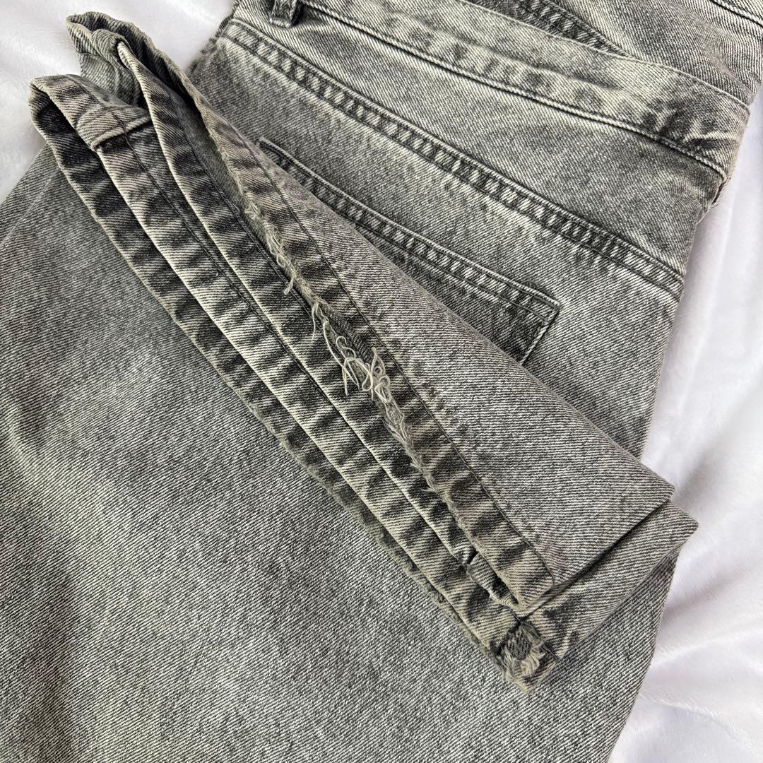 パンツ THETOE LEXINGTON DOUBLE BELT DENIM PANTS