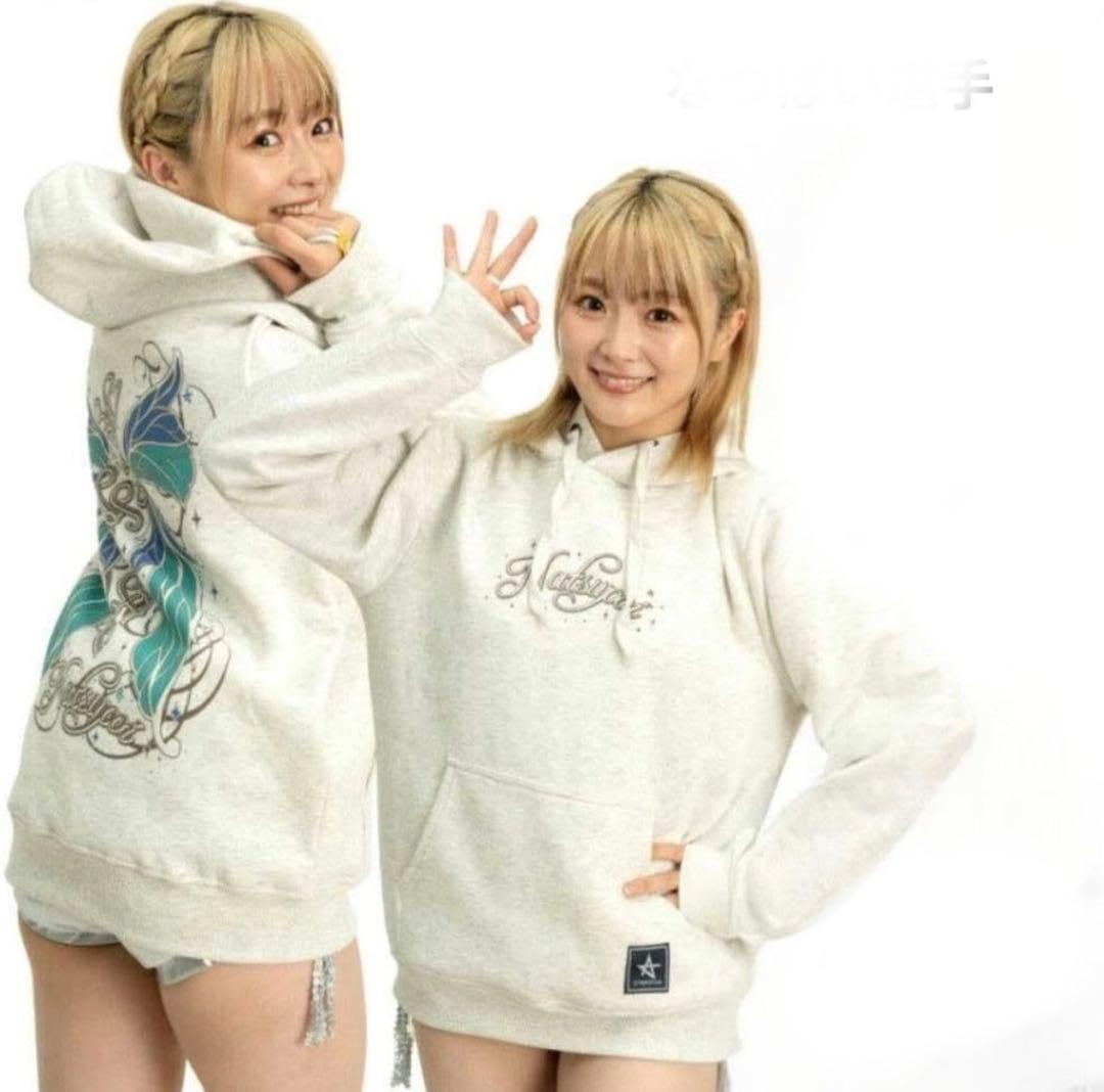 スターダム　なつぽい パーカー　スウェット　裏起毛　XL LL オートミール