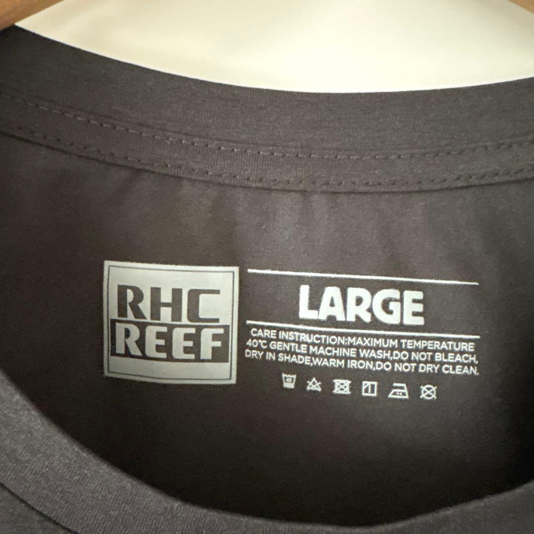 RHC REEF RUSH TEE ブラック L ロンハーマン ラッシュガード