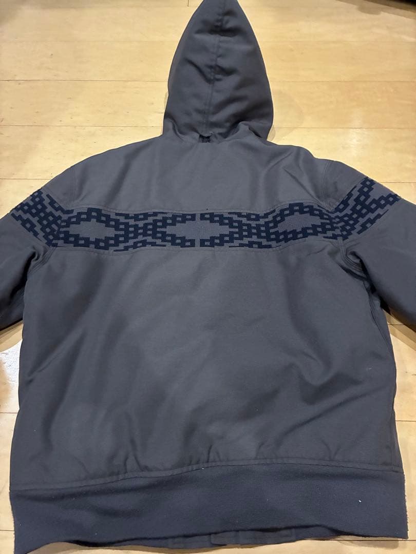 Stussy フード付きジャンパー ダークグレー
