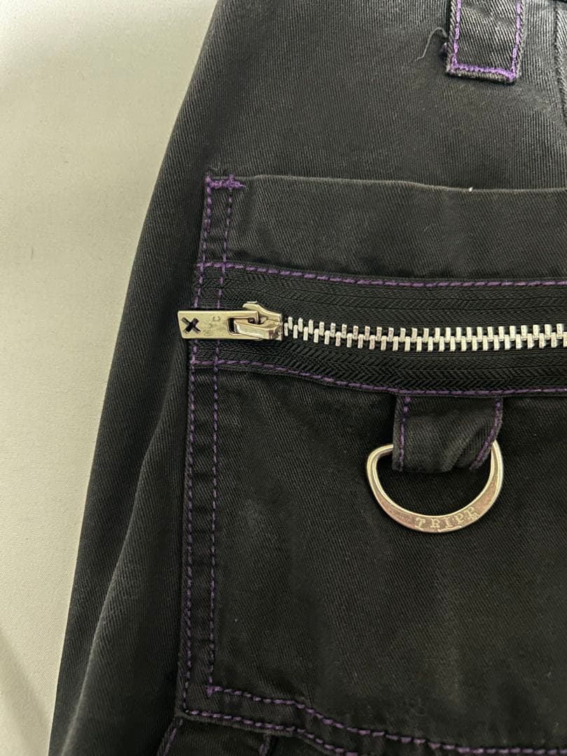 tripp nyc ボンテージ フレア パンツ y2k アーカイブ