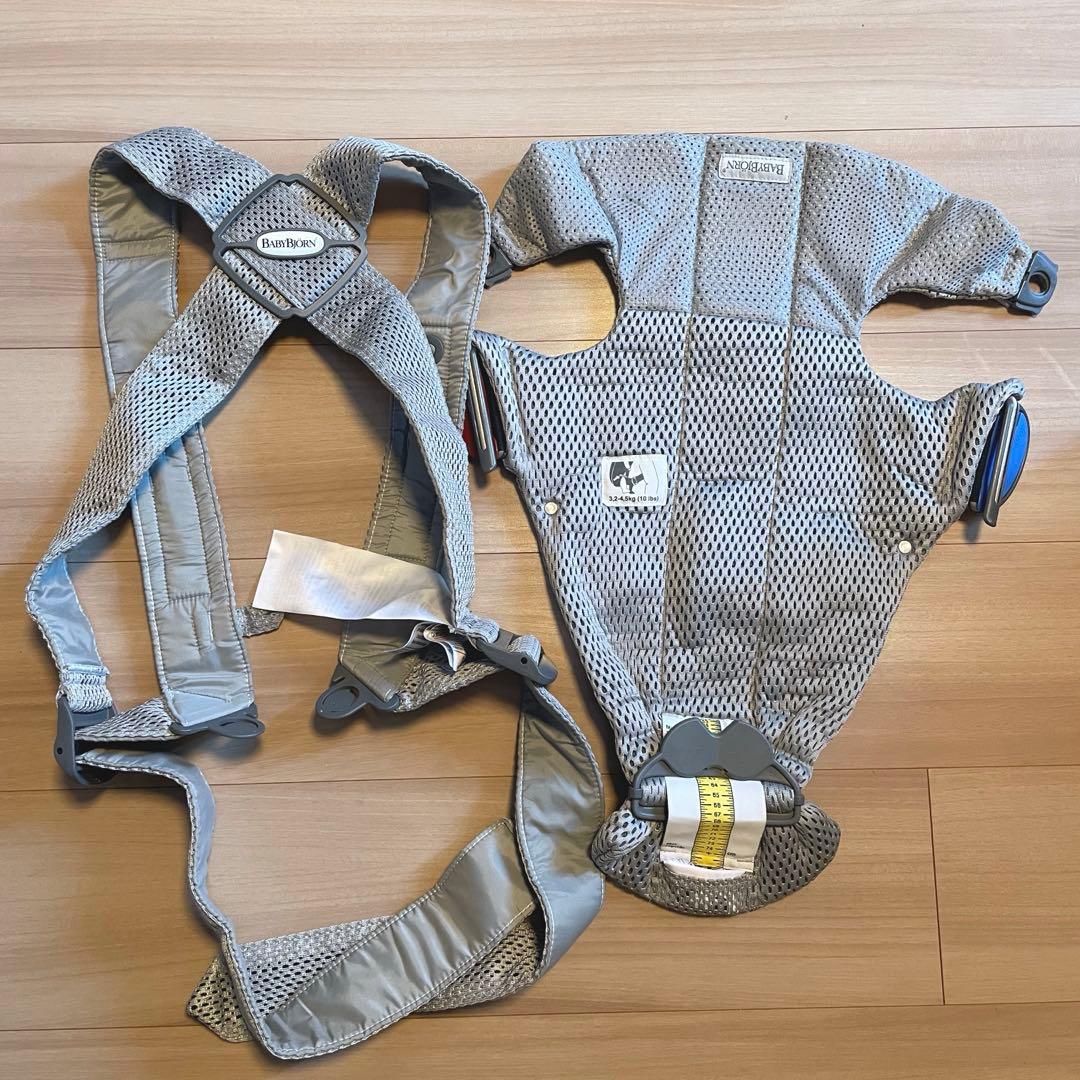 【値下げしました】BabyBjörn ベビーキャリアMINI抱っこ紐 グレー