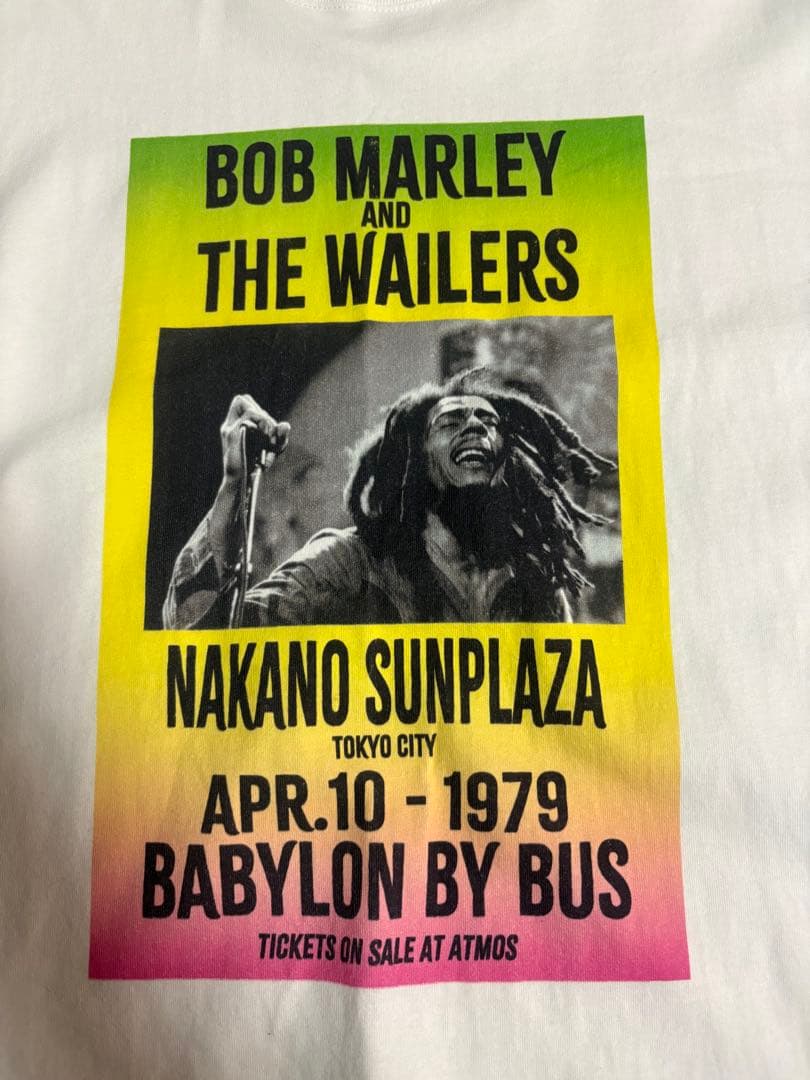希少 atmos x BOB MARLEY BABYLON BY BUS 2XL