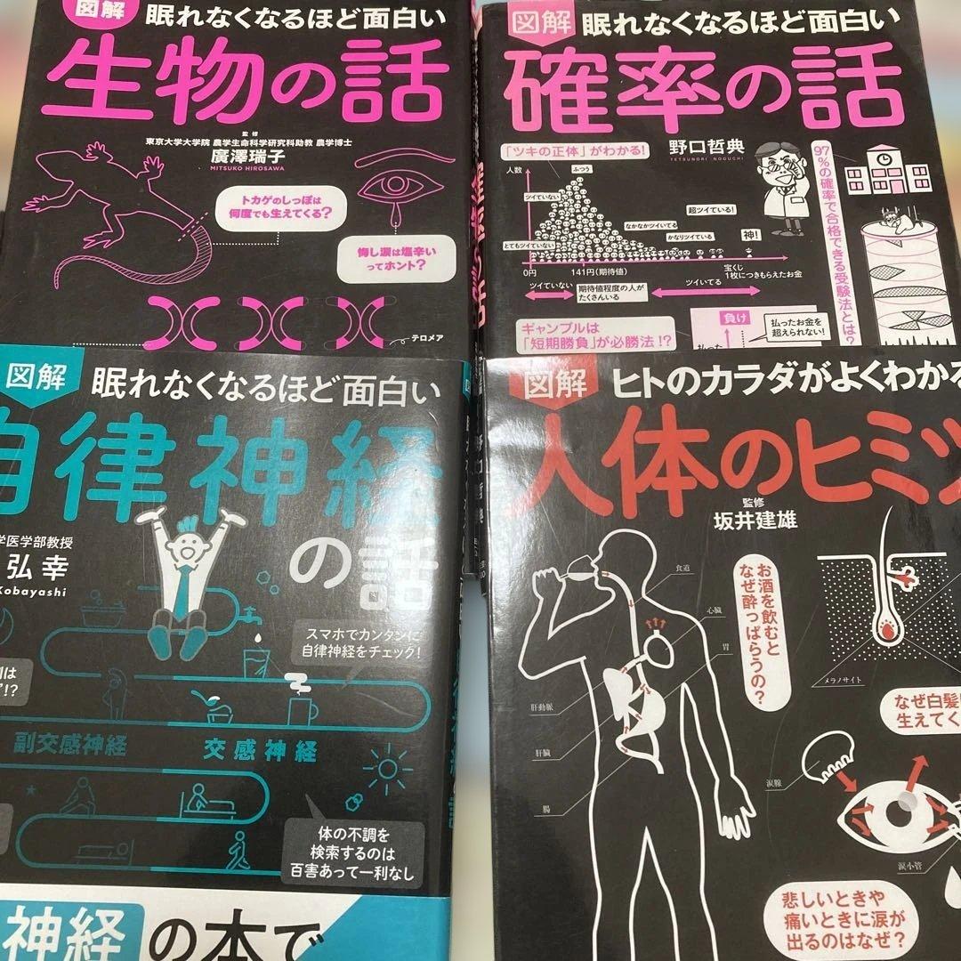 図解　眠れなくなるほど面白いシリーズ　18冊セット　まとめ売り　日本文芸社