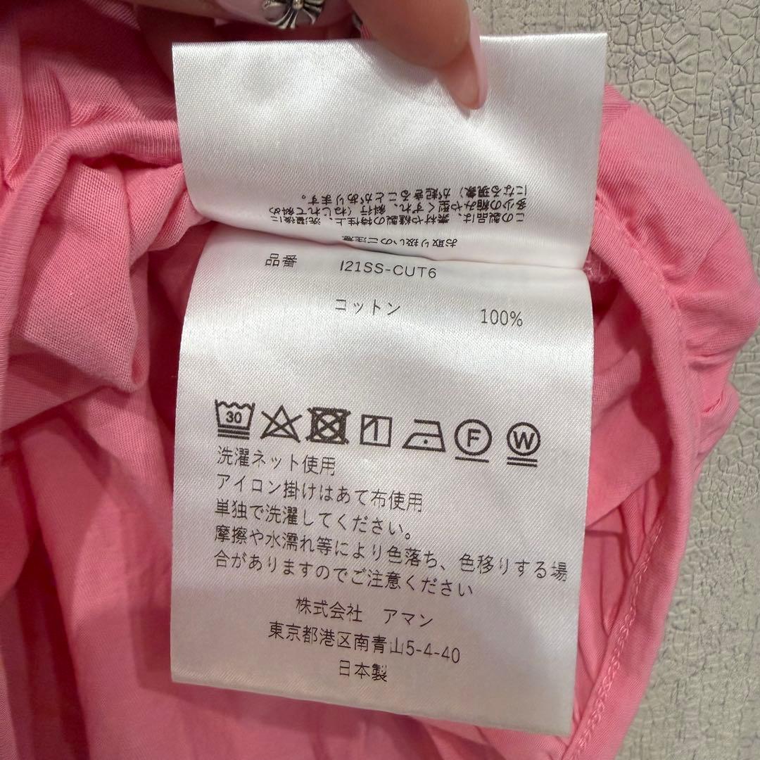 INSCRIRE | アシンメトリー Tシャツ アンスクリア 36