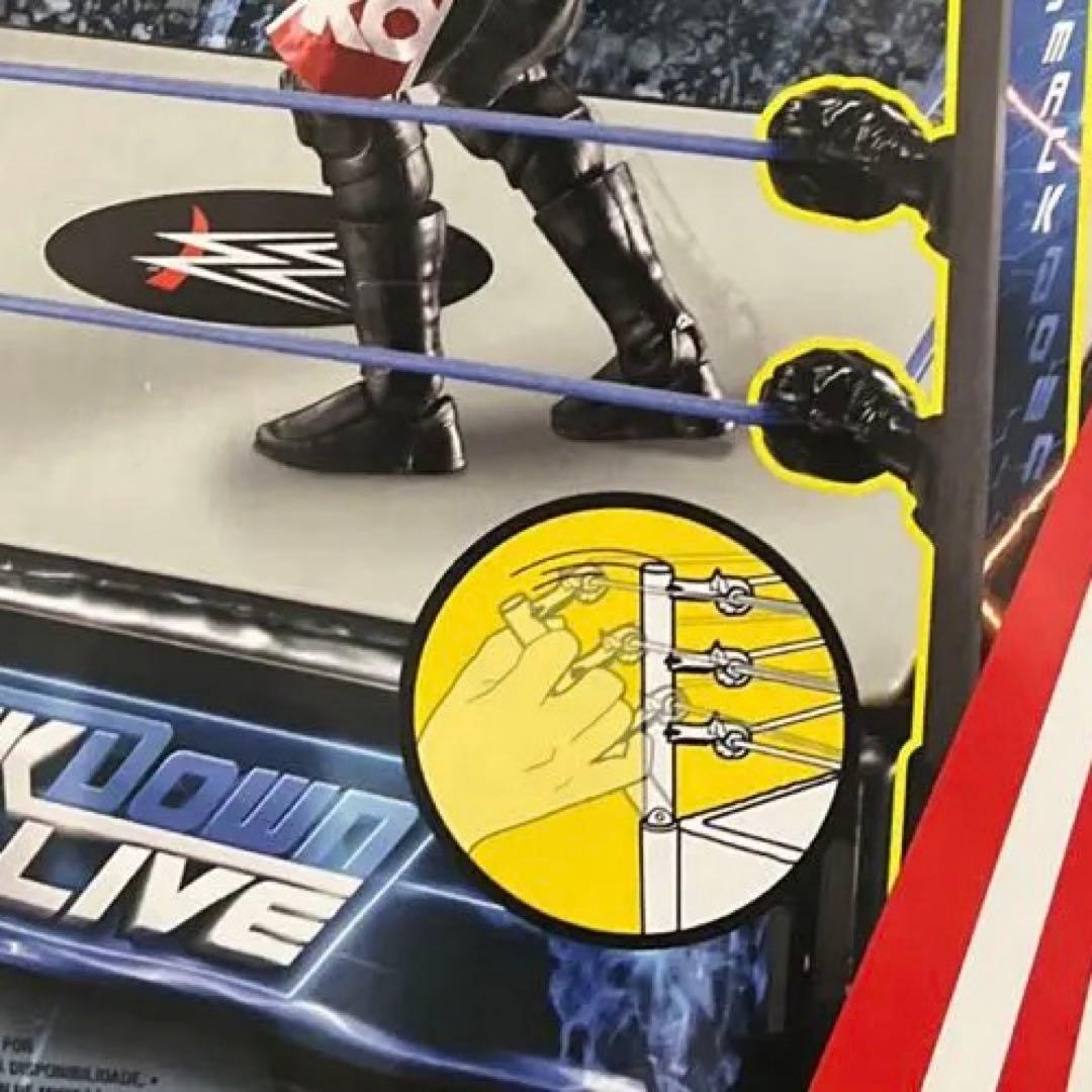 最終値引き　WWE - SMACKDOWN スーパースターリング フィギュア用