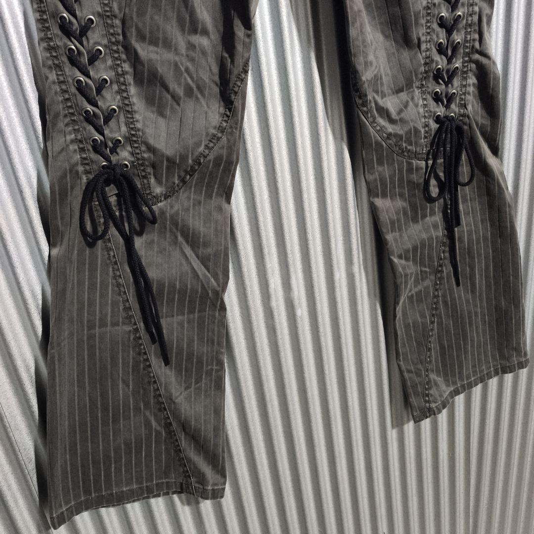 パンツ Y2K 00s archive Semantic Lace Up Pants