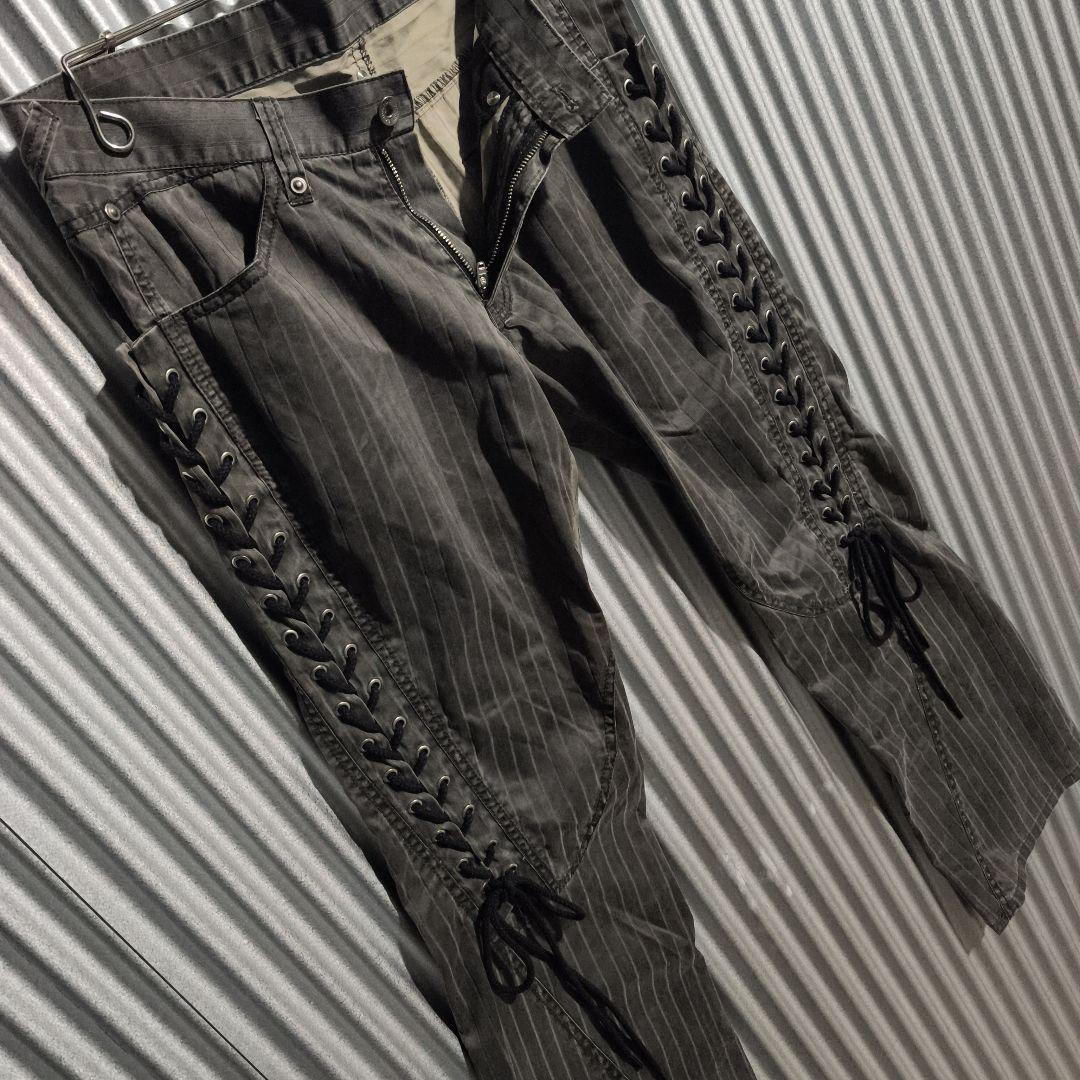パンツ Y2K 00s archive Semantic Lace Up Pants