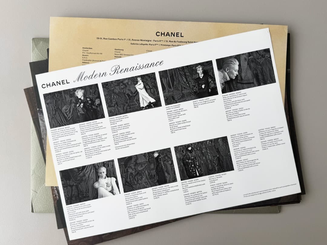 CHANEL レアアイテム MODERN RENAISSANCE 2012/13