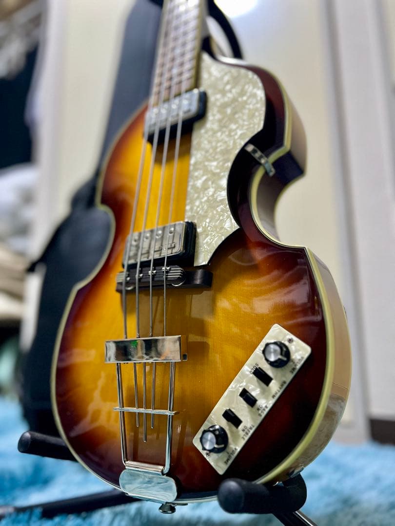 ★美品★Hofner HCT 500/1 セミハードケース付き★