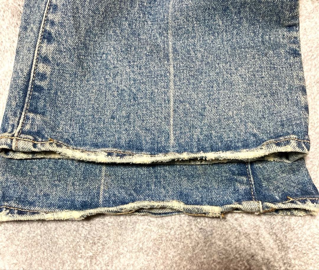 マウジー　MOUSSY MVS FLAREフレアデニム ダメージ加工　23