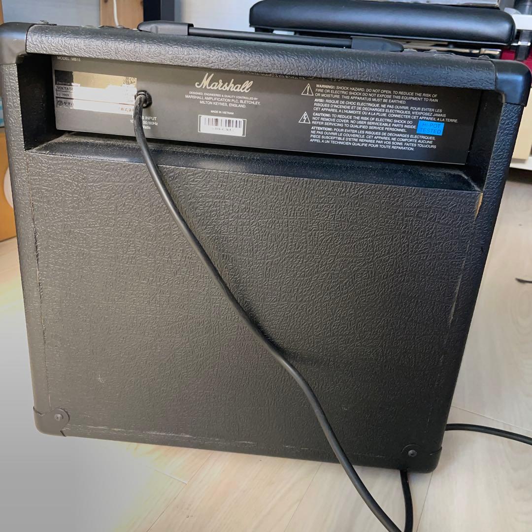 Marshall マーシャル MB15 ベースアンプ 取説 箱付き