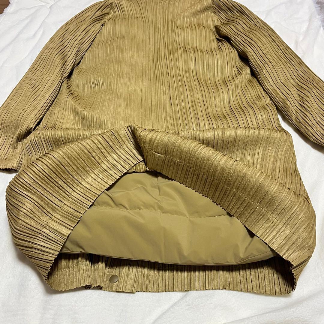 PLEATS PLEASE ISSEY MIYAKE プリーツコート ダウン S