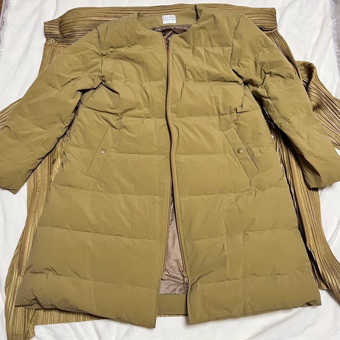 PLEATS PLEASE ISSEY MIYAKE プリーツコート ダウン S