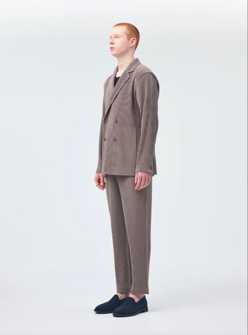 subs HOMME PLISSÉ 25AW ダブルジャケット＋パンツ