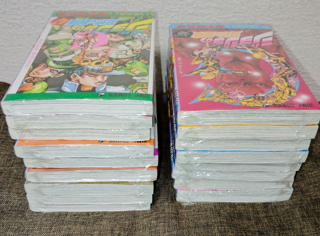 【新品シュリンク付き】 ジョジョの奇妙な冒険 47-63巻 第5部セット