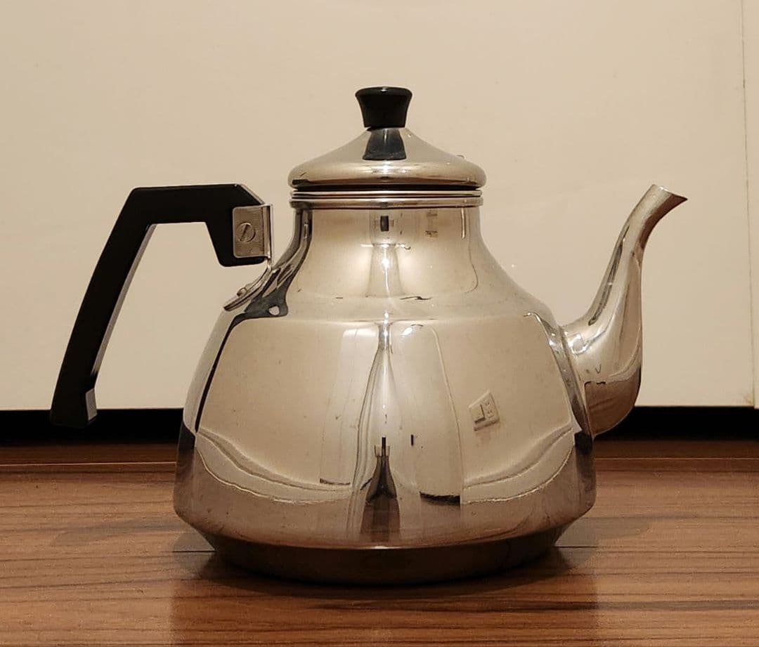 青芳　ステンレス ティーケトル1.13L 黒ハンドル