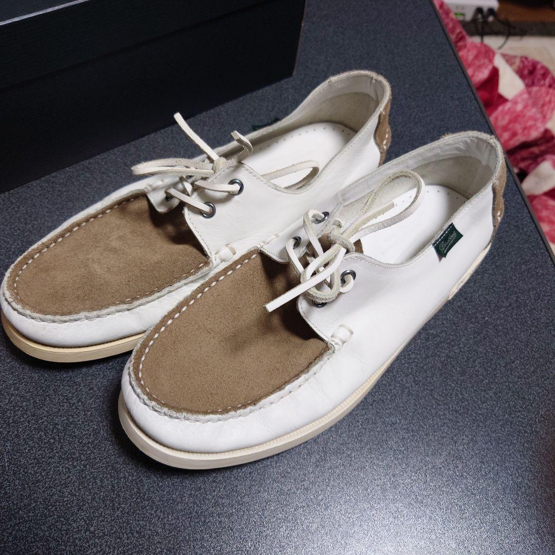 Paraboot ドミング　トゥモローランド別注 ホワイト/ベージュ