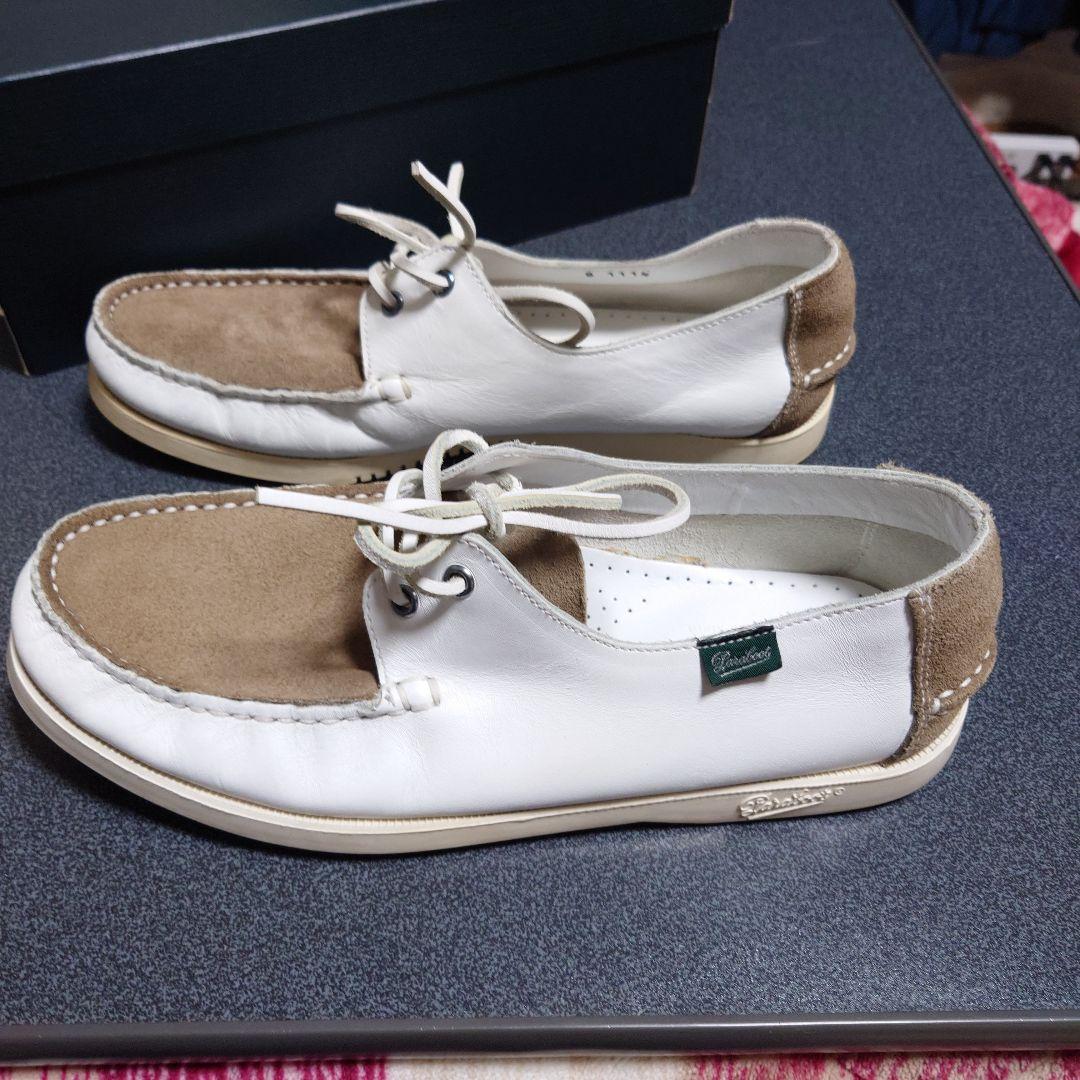 Paraboot ドミング　トゥモローランド別注 ホワイト/ベージュ