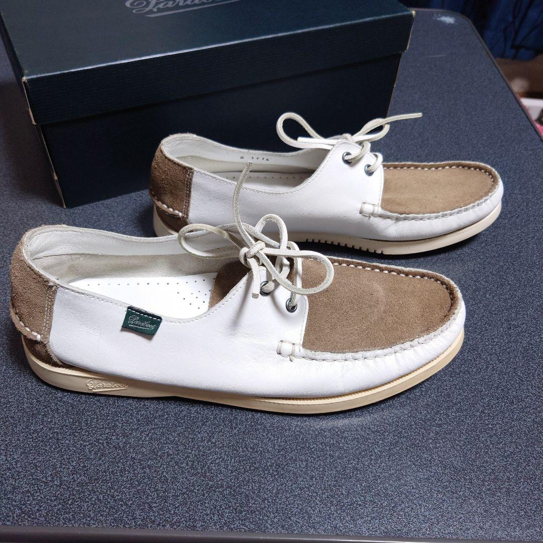 Paraboot ドミング　トゥモローランド別注 ホワイト/ベージュ