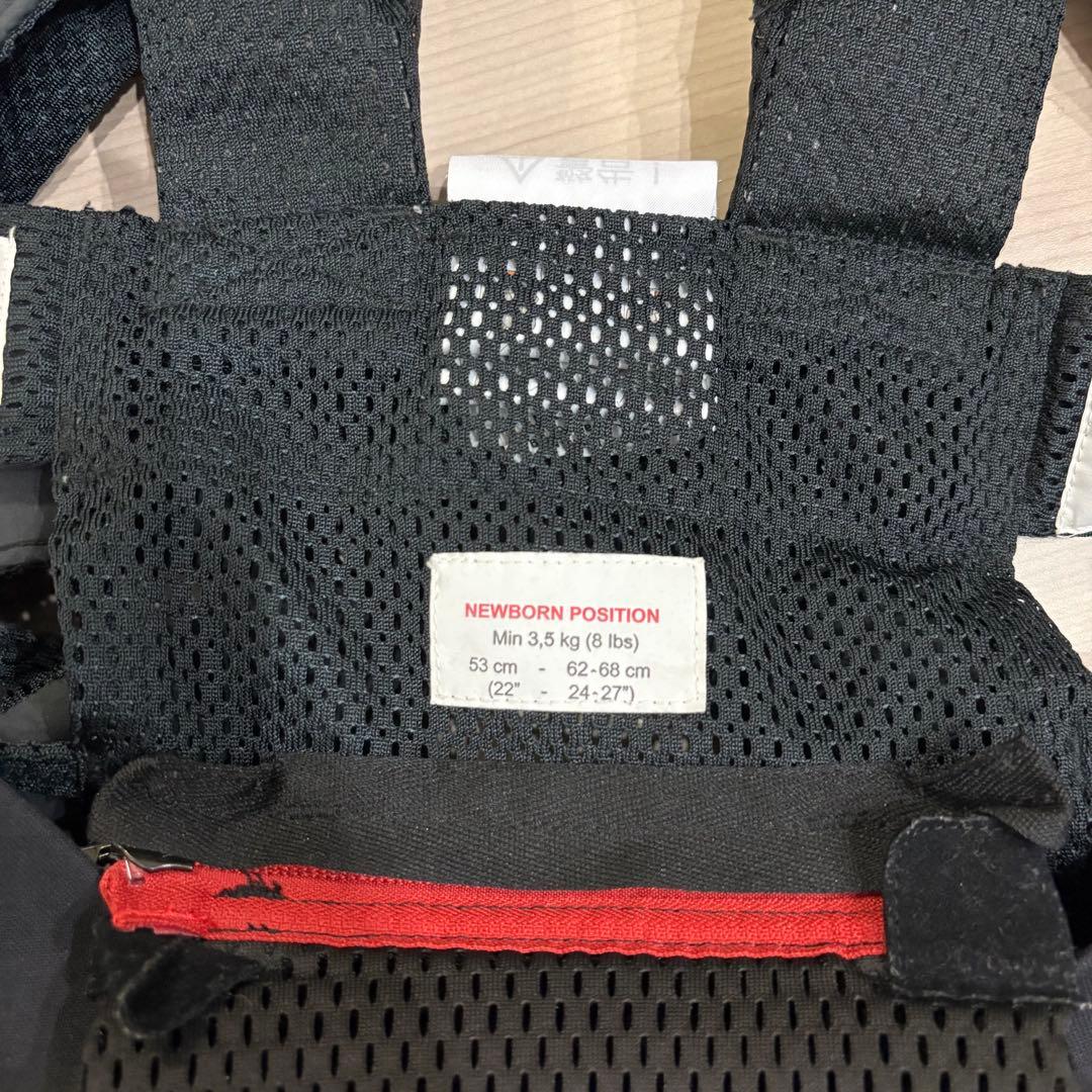 【美品】BabyBjörn 抱っこ紐 ONE KAI Air ブラック