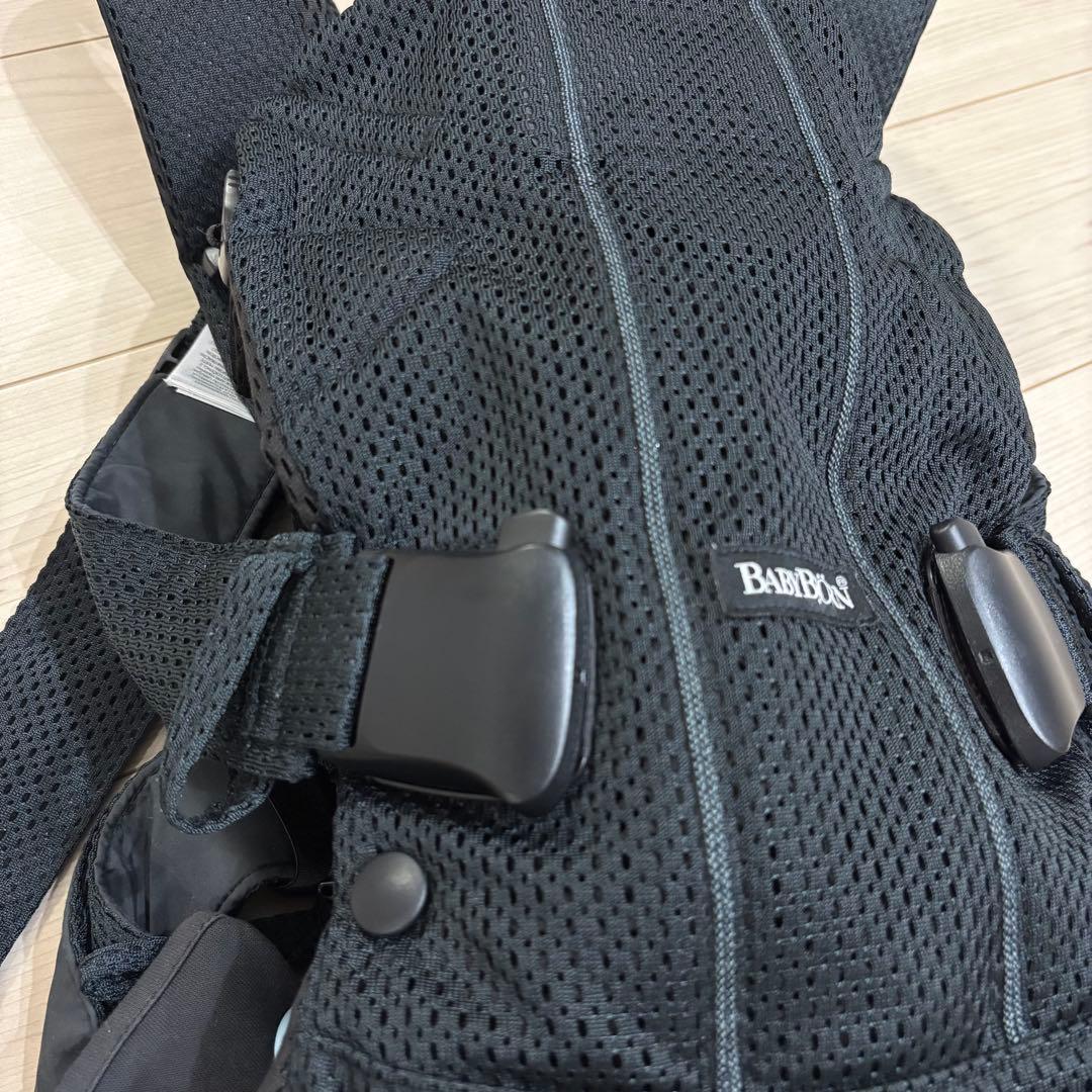 【美品】BabyBjörn 抱っこ紐 ONE KAI Air ブラック