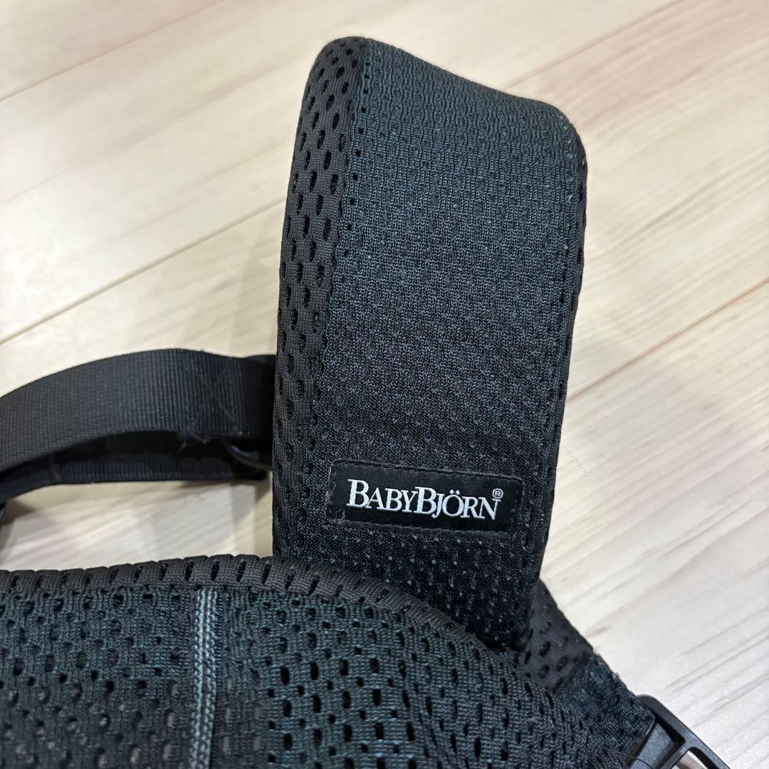 【美品】BabyBjörn 抱っこ紐 ONE KAI Air ブラック